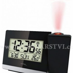 Digitální budík s projekcí a měřením vnitřní teploty WT 536