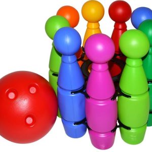 Kuželky v síťce+koule, Wiky, W125047