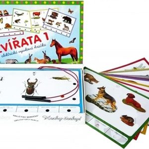 Elektrická výuková hračka – Zvířata 1, Svoboda, W200035