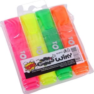 Zvyrazňovač silný sada 4 ks, TOTO, W812717