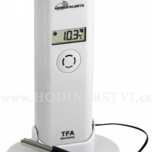 Bezdrátové čidlo teploty a vlhkosti  s profi-kabelovým čidlem TFA 30.3302.02 pro WEATHERHUB