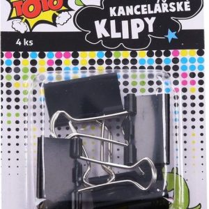 Klip kancelářský 4 ks, 32 mm, TOTO, W834609