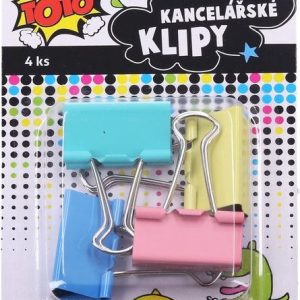 Klip kancelářský 4 ks, 32 mm, TOTO, W834614