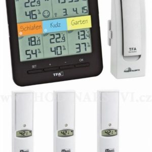 Bezdrátový monitor klimatu TFA 31.4007.02 WEATHERHUB – startovní balíček č. 7