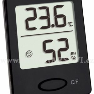 Digitální teploměr s vlhkoměrem TFA 30.5041.01 – černý
