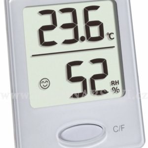 Digitální teploměr s vlhkoměrem TFA 30.5041.02 – bílý