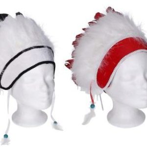 Čelenka indiánská 40x19cm, W880439