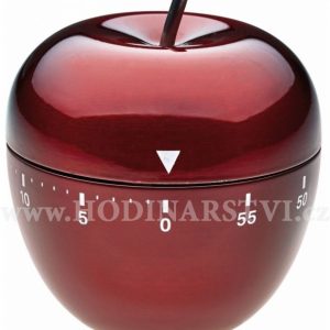 Minutky TFA 38.1030.05 jablko – červená barva