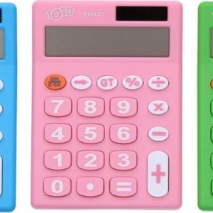 Kalkulačka barevná střední, Wiky, W886201