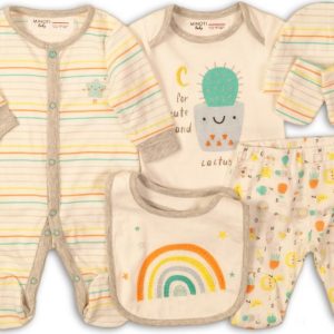 Kojenecký dárkový set, Minoti, ABC 4, bílá – 50 | NB-1m