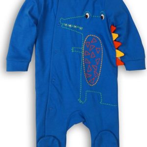 Overal kojenecký bavlněný 2pack, Minoti, Turtle 1, modrá – 68/74 | 6-9m