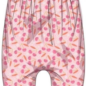 Overal kojenecký dívčí, Minoti, Fruits 7, růžová – 74/80 | 9-12m