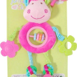 Baby hračka s tvary, Pidilidi, 5004, růžová