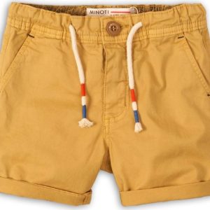 Kraťasy chlapecké bavlněné, Minoti, Break 7, hnědá – 152/158 | 12/13let