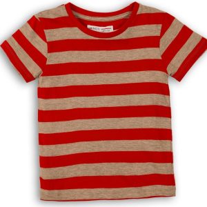 Tričko chlapecké s krátkým rukávem, Minoti, 1STRIPE 1, červená – 80/86 | 12-18m