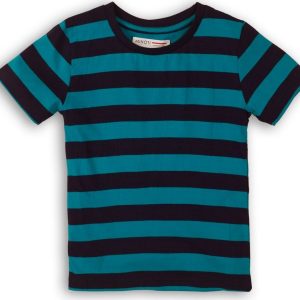 Tričko chlapecké s krátkým rukávem, Minoti, 1STRIPE 3, modrá – 74/80 | 9-12m