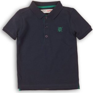 Tričko chlapecké Polo s krátkým rukávem, Minoti, 1POLO 2, tmavě modrá – 92/98 | 2/3let