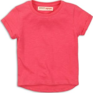 Tričko dívčí s krátkým rukávem, Minoti, 2SLUBT01, růžová – 152/158 | 12/13let