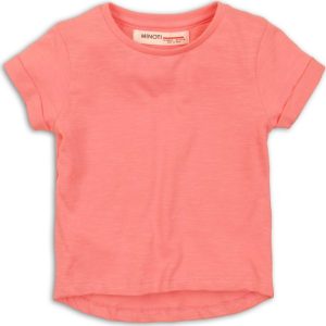 Tričko dívčí s krátkým rukávem, Minoti, 2SLUBT08, růžová – 152/158 | 12/13let