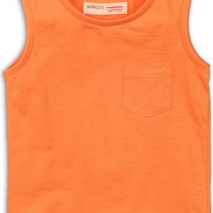 Tílko chlapecké, Minoti, 1VEST 6, oranžová – 92/98 | 2/3let