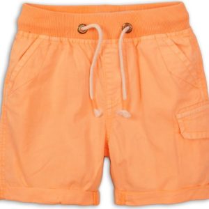 Kraťasy chlapecké bavlněné, Minoti, 1PSHORT 8, oranžová – 98/104 | 3/4let