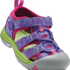 Dětské sandály NEWPORT H2, liberty monsters, Keen, 1016589, fialová – 24