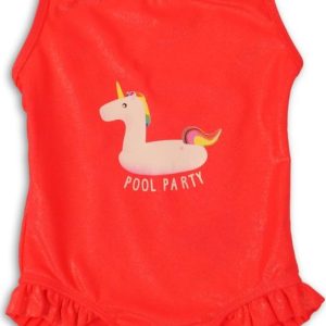 Plavky dívčí jednodílné, Minoti, TG SWIM 9, růžová – 86/92 | 18-24m