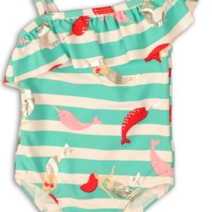 Plavky dívčí jednodílné, Minoti, TG SWIM 12, holka – 80/86 | 12-18m