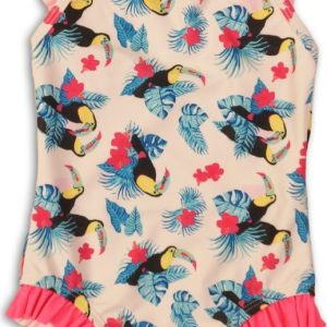 Plavky dívčí jednodílné, Minoti, TG SWIM 14, holka – 80/86 | 12-18m