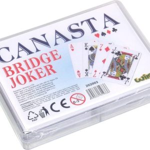 Karty Canasta – plast. krabička, Wiky, W202003