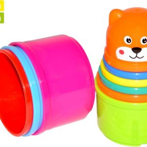 Věž skládací kalíšky 9 ks, MAAMAA, W101185