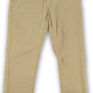 Kalhoty dívčí s elastenem s mašlí, Minoti, ENCHANTED 5, hnědá – 98/104 | 3/4let