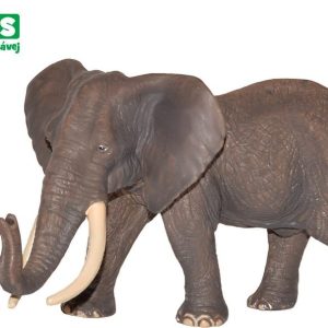 E – Figurka Slon africký 16cm, Atlas, W101804