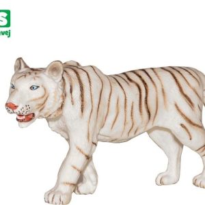 C – Figurka Tygr bílý 13cm, Atlas, W101809