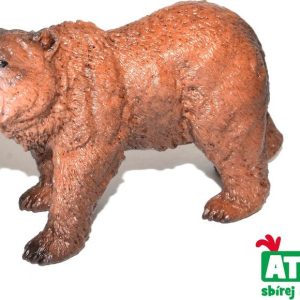 C – Figurka Medvěd Grizly 11cm, Atlas, W101845