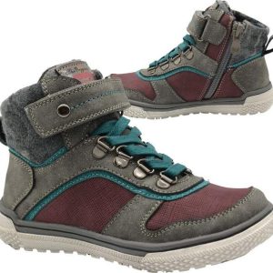 boty chlapecké celoroční, Bugga, B00146-09, šedá – 25