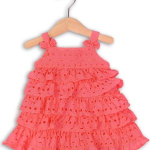 šaty letní a kalhotky, Minoti, LOVELY 7, růžová – 74/80 | 9-12m