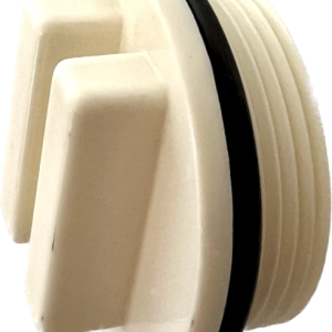 Marimex Bílá Zátka s těsněním 1 1/2“ ext. – pro zazimování vratné trysky