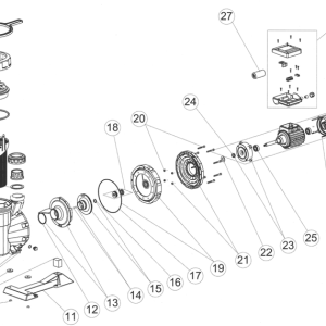 Matice víka předfiltru Victoria, Nautilus Astralpool