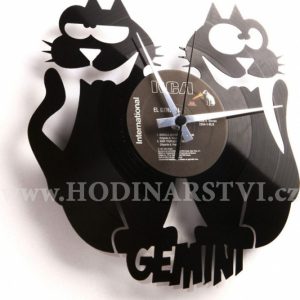 Hodiny Discoclock Z03 Blíženci 30cm