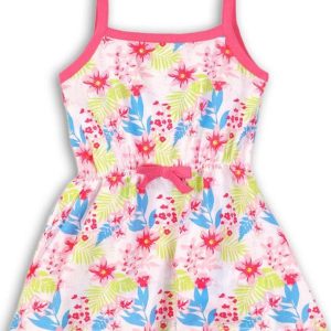 šaty dívčí letní, Minoti, BEACH 3, bílá – 86/92 | 18-24m