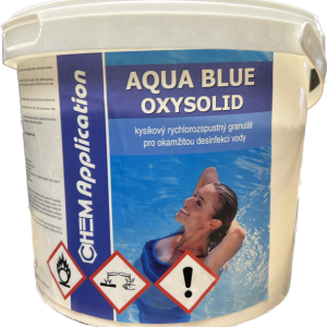 Aqua Blue Kyslíkový granulát OXI šok 3kg – oxisolid AB