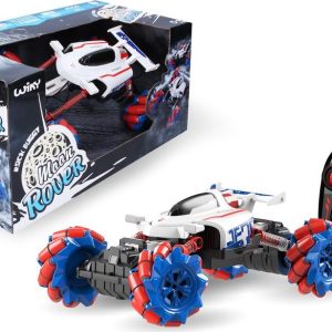 Auto Moon Rover RC na dálkové ovládání 35 cm, červený, Wiky RC, W008145