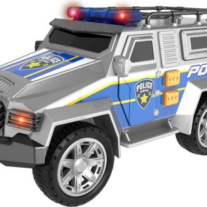 Auto – terénní policejní s efekty 22 cm, Teamsterz, W008180