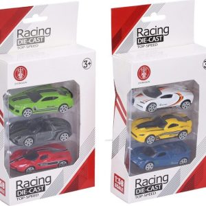 Auta kovová 3 ks 7 cm, Wiky Vehicles, W006216