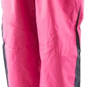 Kalhoty šusťákové bez šňůrky v pase, PD335, růžová – 128 | 8let