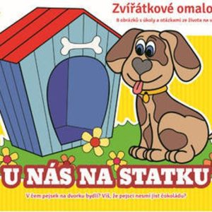 Zvířátkové omalovánky – U nás na statku, Kresli.to, W009520
