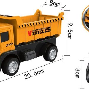 RC stavební sklápeč 20,5 cm, Wiky RC, W007677