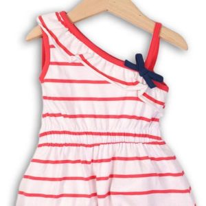 overal dívčí, Minoti, CORAL 3, červená – 68/80 | 6-12m