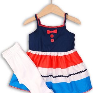 Dívčí set, legíny bavlněné a top, Minoti, CORAL 5, holka – 92/98 | 2/3let